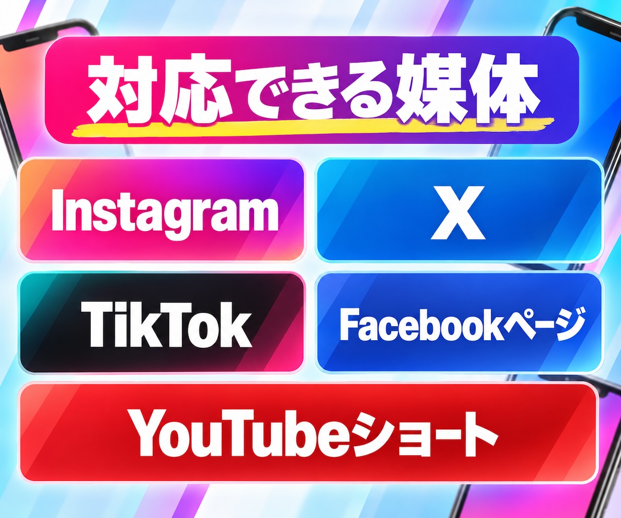 SNS複数アカウントを1ヶ月まとめて運用代行します 2媒体・合計月10投稿｜窓口1つ、レポートも1枚で イメージ4