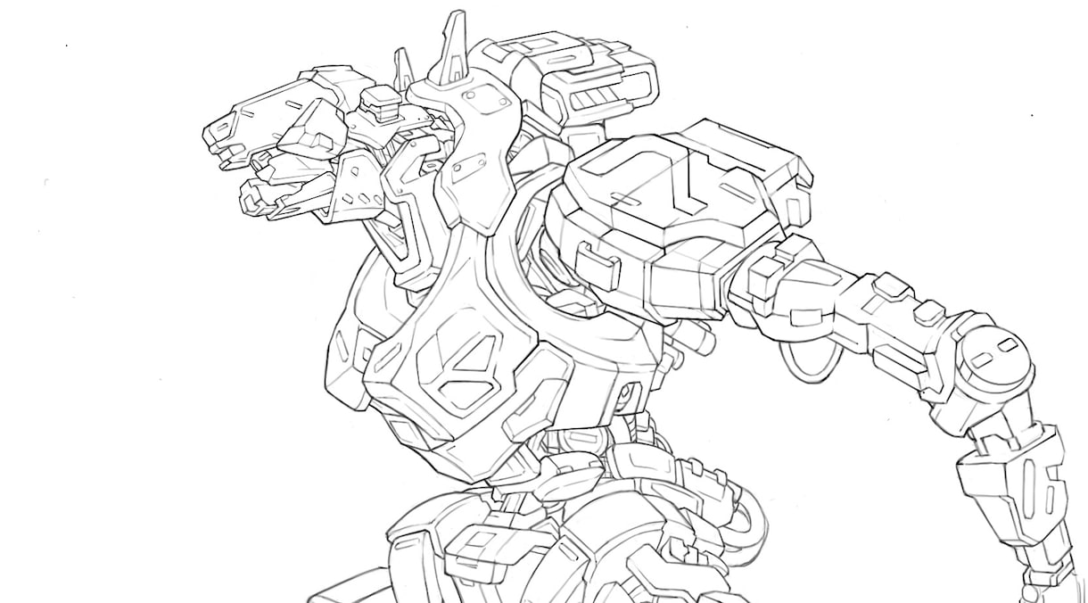 ラフ（落書き）、設定からオリジナルのメカを描きます 商用利用・著作権譲渡可能です！(別途オプション) イメージ9