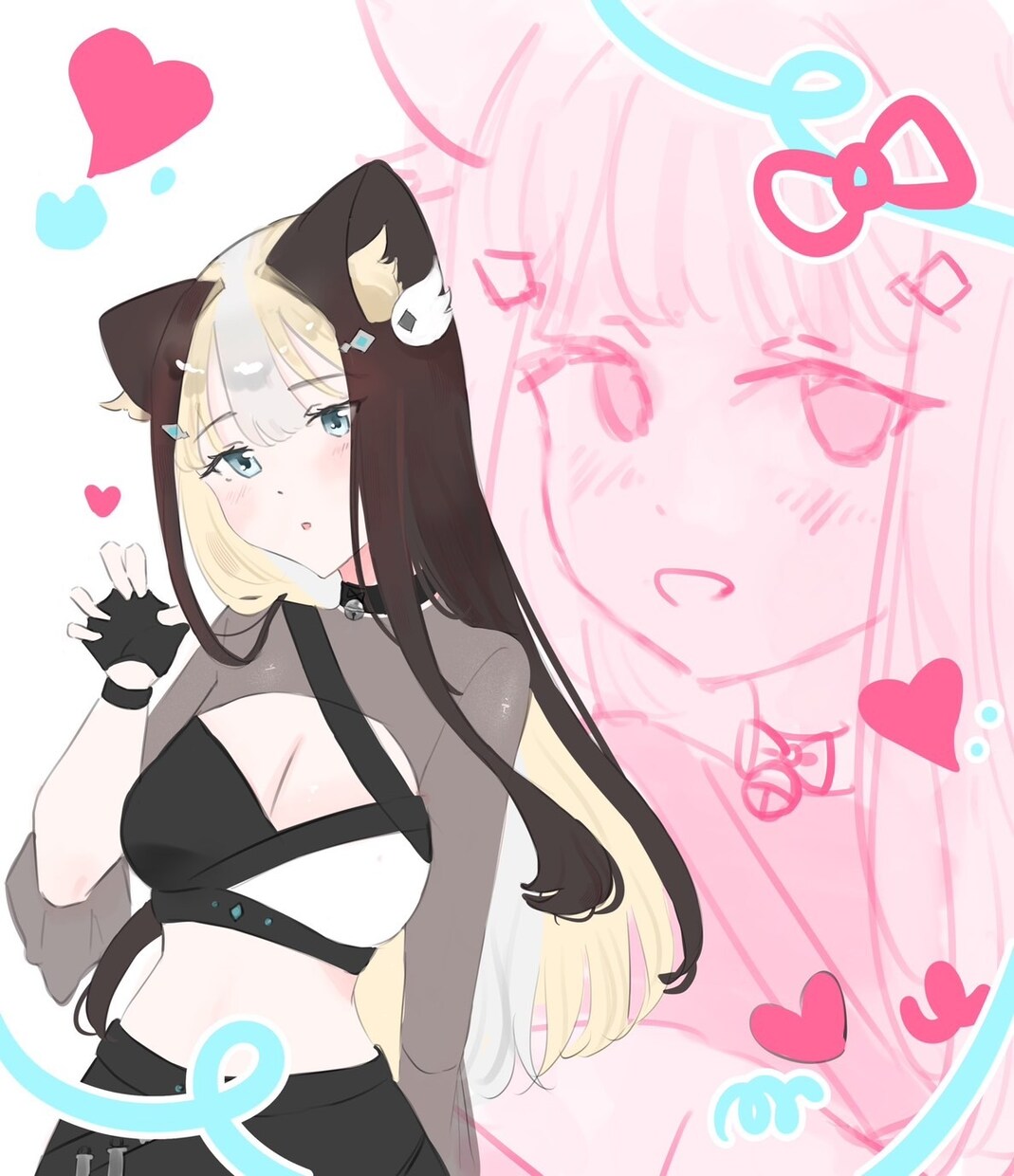 可愛い女の子のイラスト承ります 現役美大生です！4年で時間あるのでスピード納品可能です！ イメージ8
