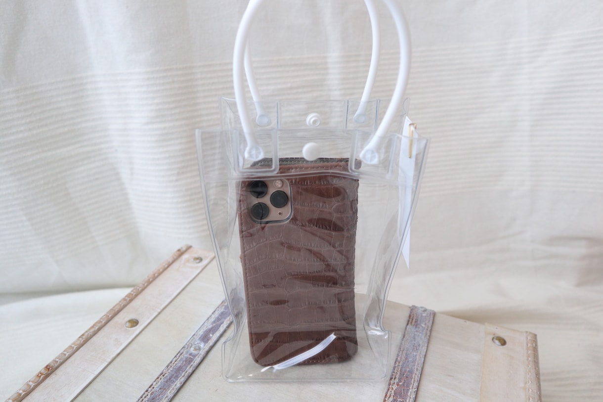 推しカラーのクリアバッグ入りブーケをお作りします サイズは大小あり、こちらのページは【小サイズ】です！ イメージ6