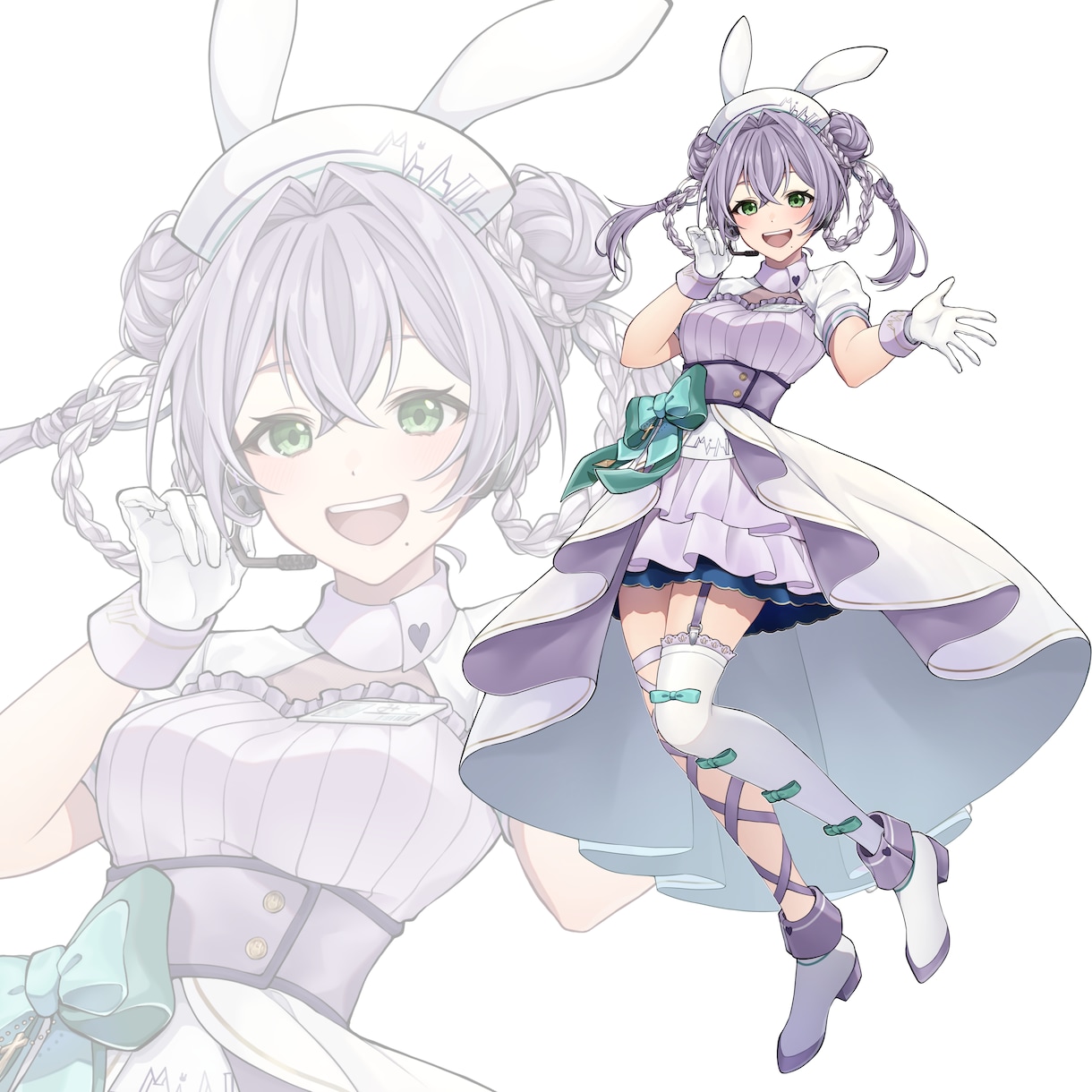商用利用可能◎可愛らしいイラストを提供します アイコン、立ち絵、一枚絵、キャラデザなど幅広く承ります。 イメージ6