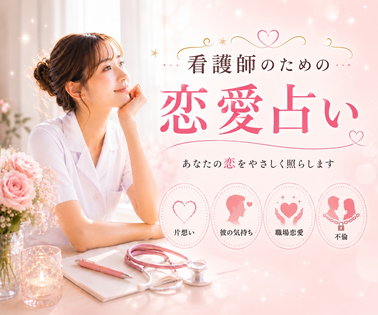 看護師の恋愛占います 看護師による看護師のための恋愛占い イメージ1