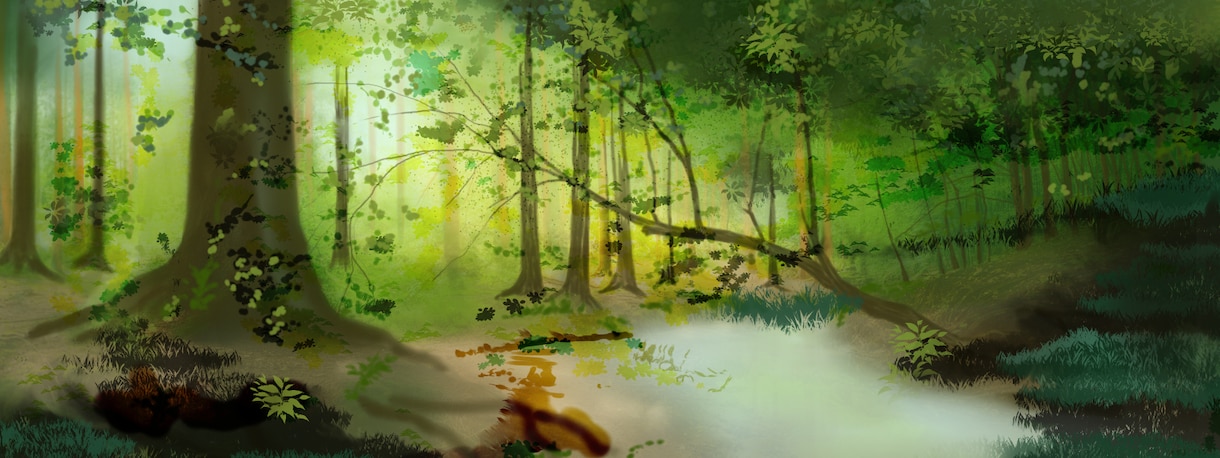幻想的なイラストの背景素材としてご利用いただけます サムネイルや配信用のちょっとした背景素材として製作！ イメージ6