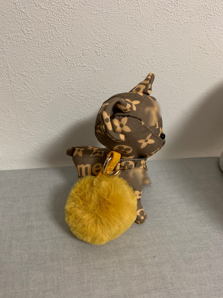 チワワキーホルダー作ります ハンドメイドU^ェ^U  今だけラビットファー付き♡ イメージ2