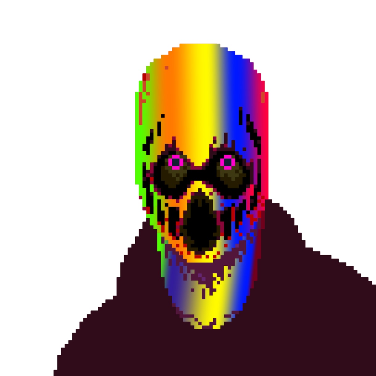 ドットpixelとイラスト背景アイコン作成します ドットイラストに イラスト背景を当てた融合アイコン！業界初！ イメージ8