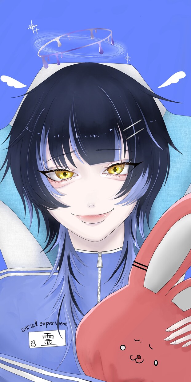 儚くて美しい中性的なキャラクターお描きします 美しいお顔を描くのが得意です。 イメージ2