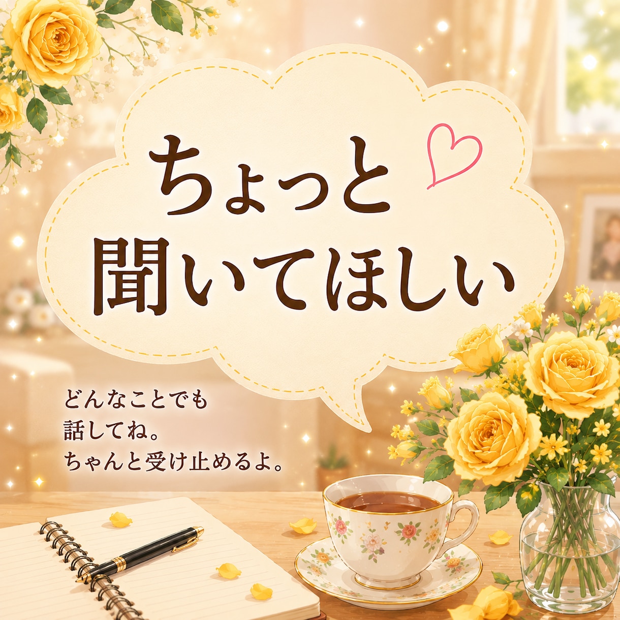 電話相談✨人生・仕事・夫婦・介護の話聞きます 実体験豊富な60代女性が元気と安心を届けます イメージ3