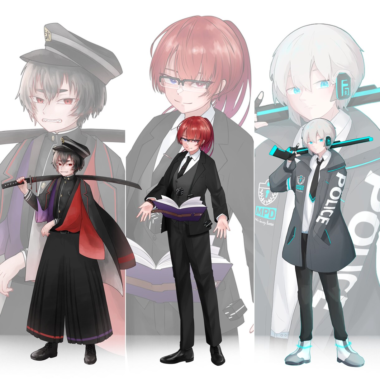 商用OK！　一枚絵や立ち絵お描きします ゲーム、TRPG、アイコン、サムネ等に◎ イメージ2
