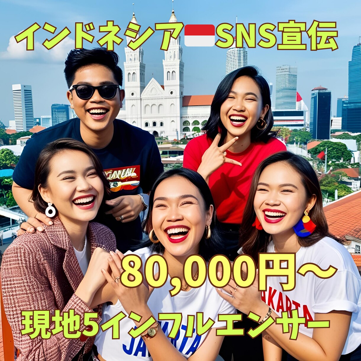 インドネシア人SNSマーケティングを実施します 現地パートナー直接提携だから実現できる安心かつ高品質サービス イメージ1