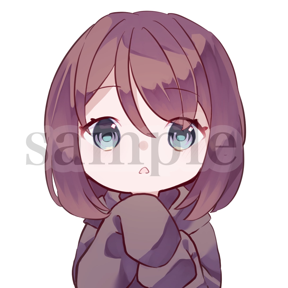 最短翌日納品！ちまっと可愛いキャラクターを描きます SNSや動画サムネイル等、様々な用途にお使いいただけます！ イメージ6