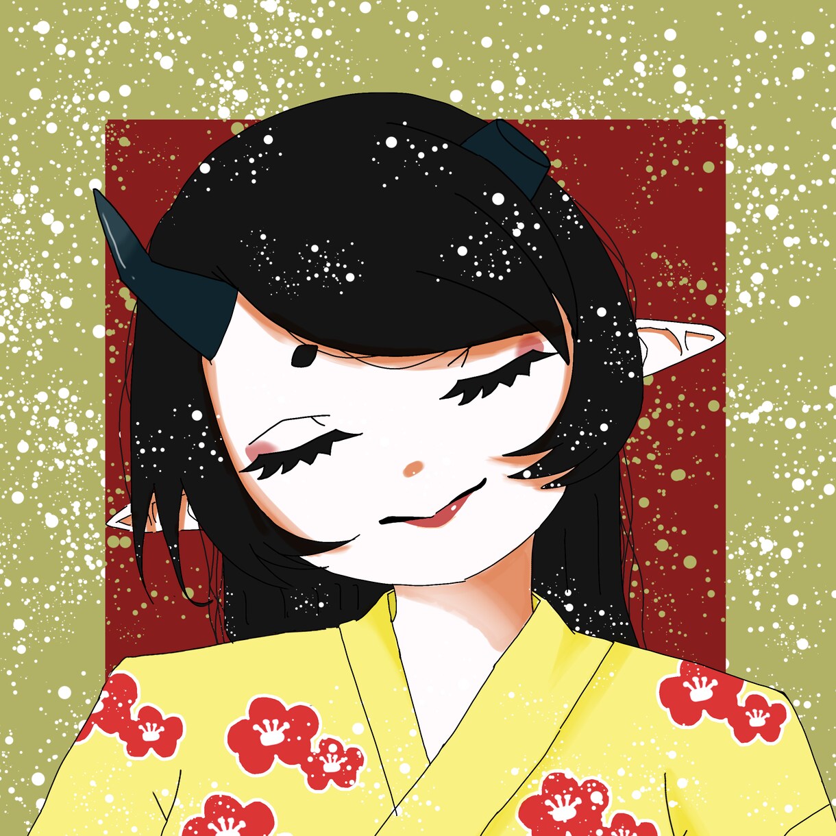 SNSアイコン作成します キラキラした目を惹くイラストが得意です イメージ1