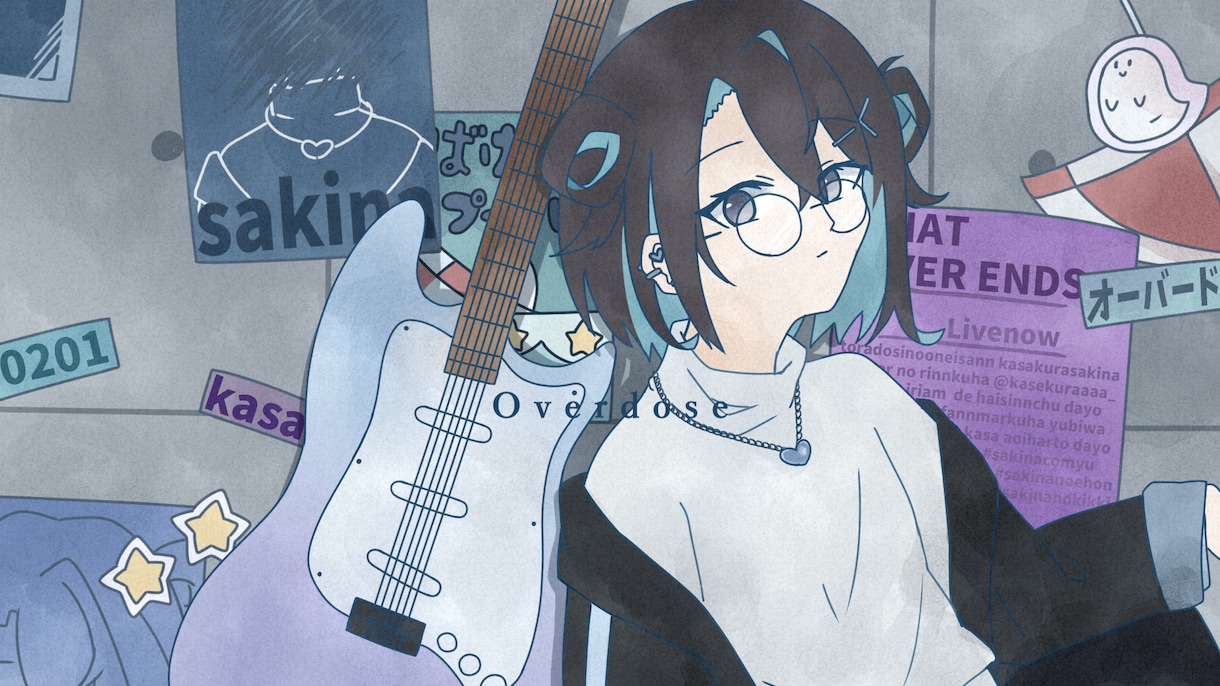 歌ってみたのサムネイルイラスト制作いたします 合わせてMV制作も可能です！お気軽にご相談ください！ イメージ6