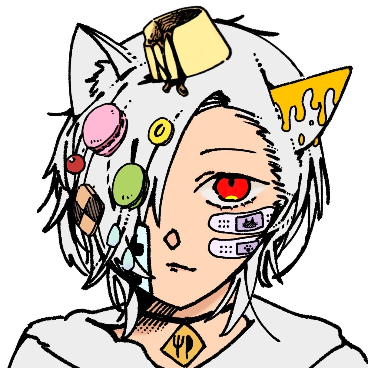 2/28まで！イラスト・SNSアイコン描きます ※お試し価格※中性的なイラスト・アイコン イメージ7