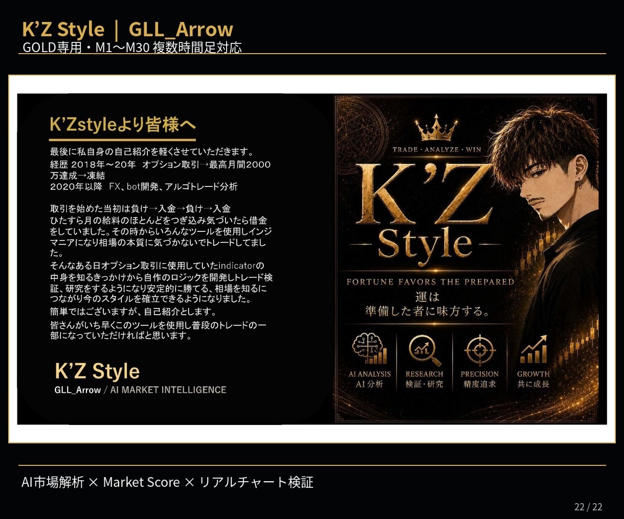 FX　GOLD特化型サインインジケーターとなります GOLD専用｜M1〜M30対応  GLL_Arrow イメージ2