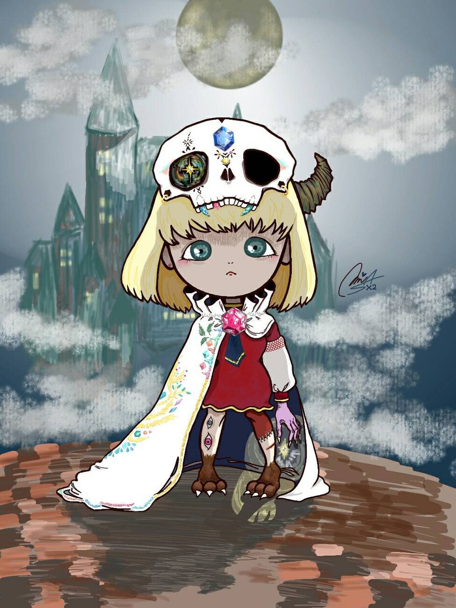 あなただけのポップなキメラ女子アイコン描きます マンネリ化したアイコンに革命を！ イメージ2