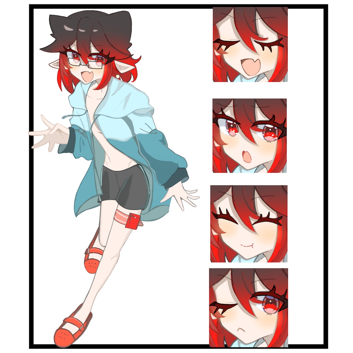 イラスト全般承ります 立ち絵/TRPG/一枚絵/サムネ/アイコンなどお描きします。 イメージ4