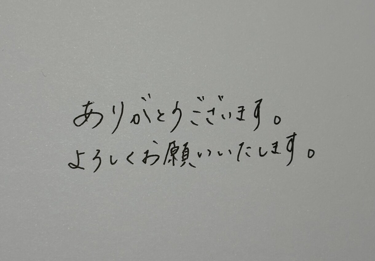 丁寧で読みやすい字で宛名手書きメッセージ代筆します 手書き文字です心を込めて一文字ずつ丁寧に書きます。 イメージ1