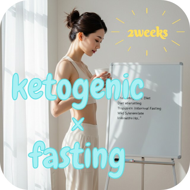 2週間【ケトジェニック×断食】短期でサポートします もう痩せられないと諦めていた方へ。2週間で驚きの変化を実感！ イメージ1
