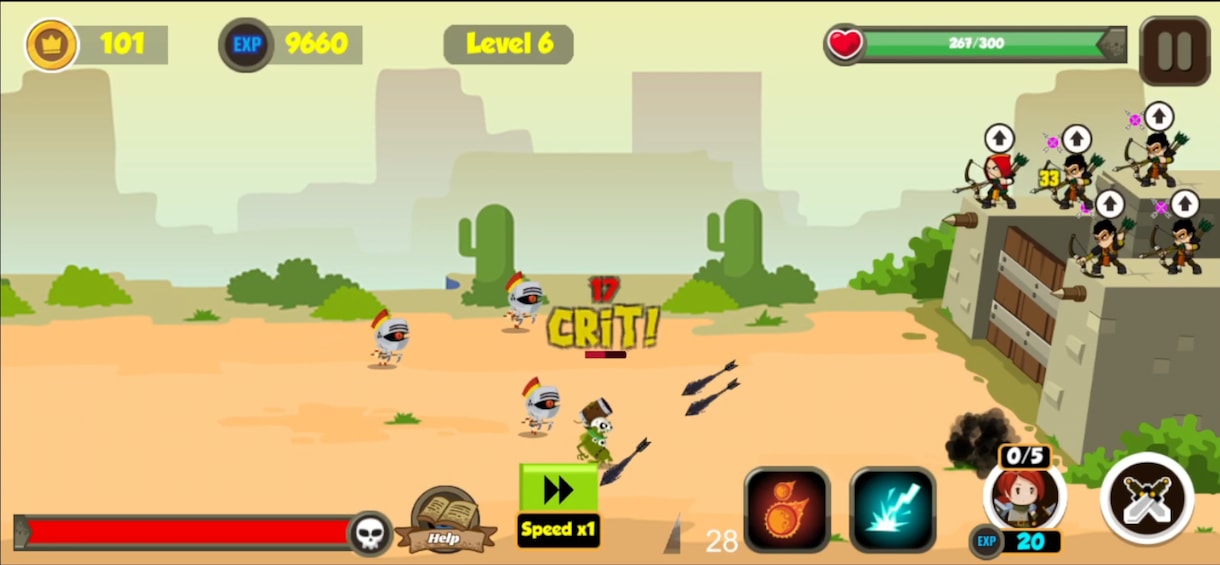 要塞防衛ゲーム、完成品を譲渡します 全てのプラットフォームに対応（IOS,Android、他） イメージ5