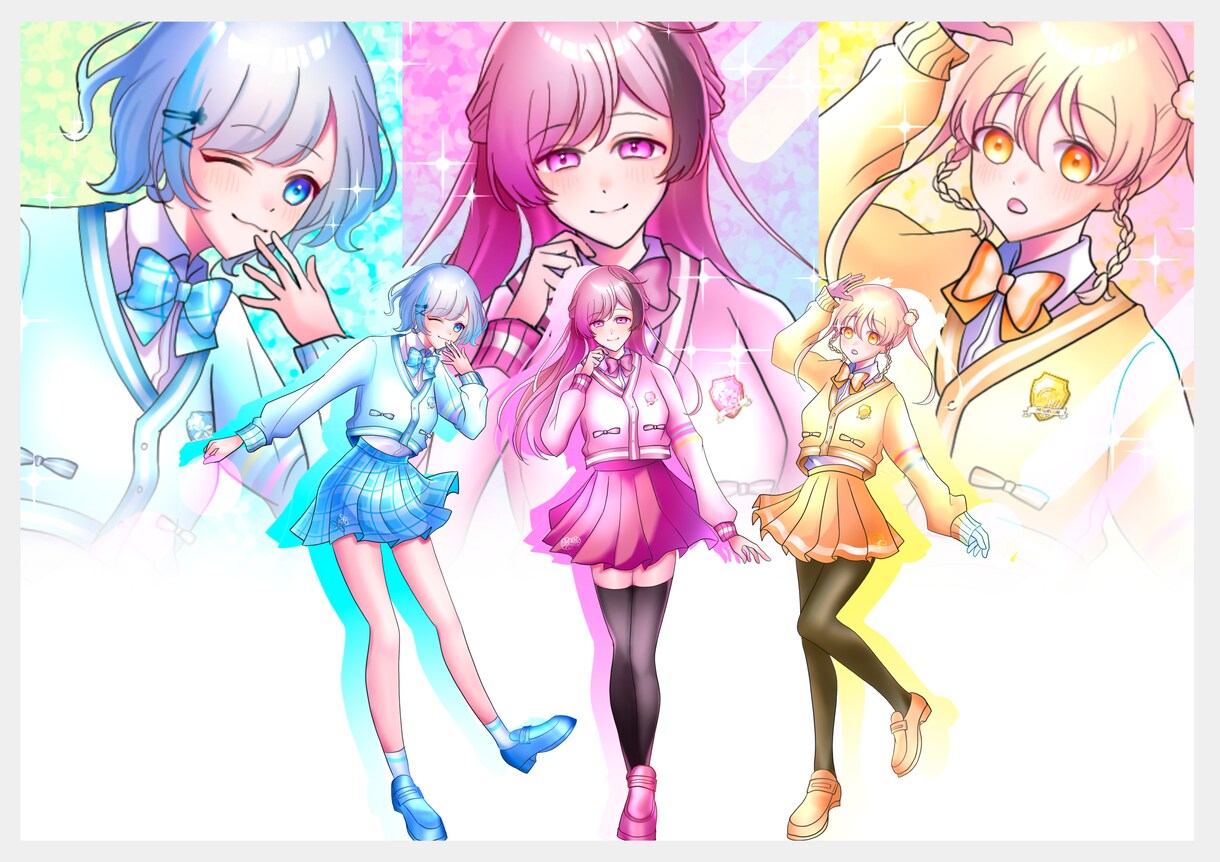 イラストを描きます 絵柄のタッチや世界観もご要望に沿って幅広く描きます！ イメージ1