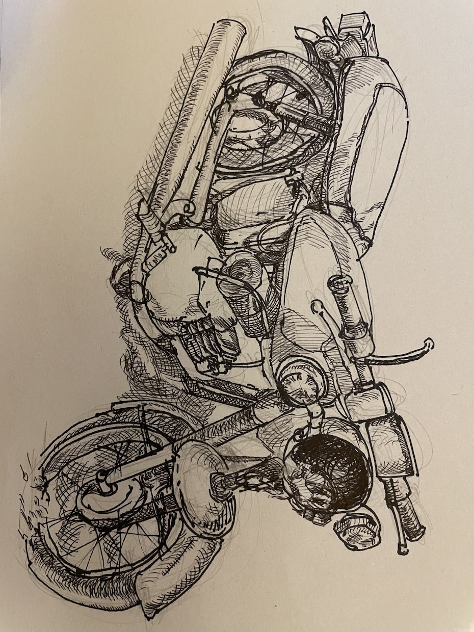 ペン画・デジタルイラスト作成します ユニークなイラストを提供します！ イメージ1