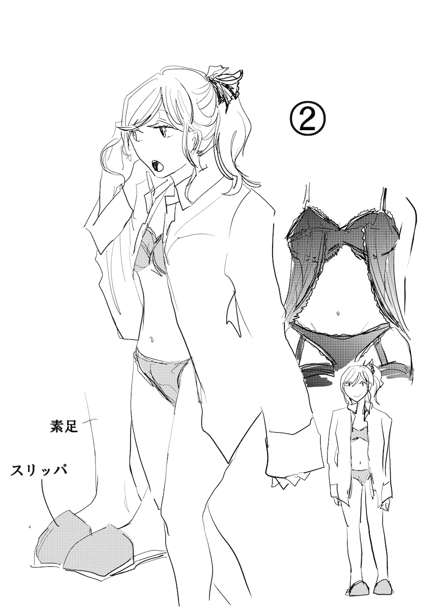 キャラ設定等付　あなたの作品、漫画のネームにします 漫画にするためのお手伝い　※まずはDMください イメージ2