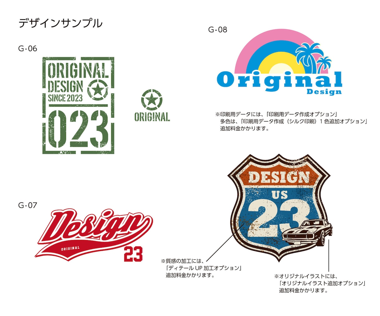 アメリカ定番のオリジナルデザインを作成します チーム・店・会社・個人名をマーク化しデータでお渡しします。 イメージ2