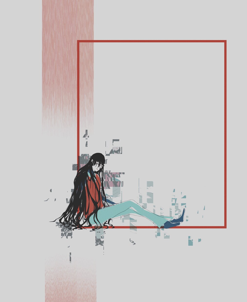イラスト描きます シンプルな絵やデザイン的な絵の構成を得意としています。 イメージ1