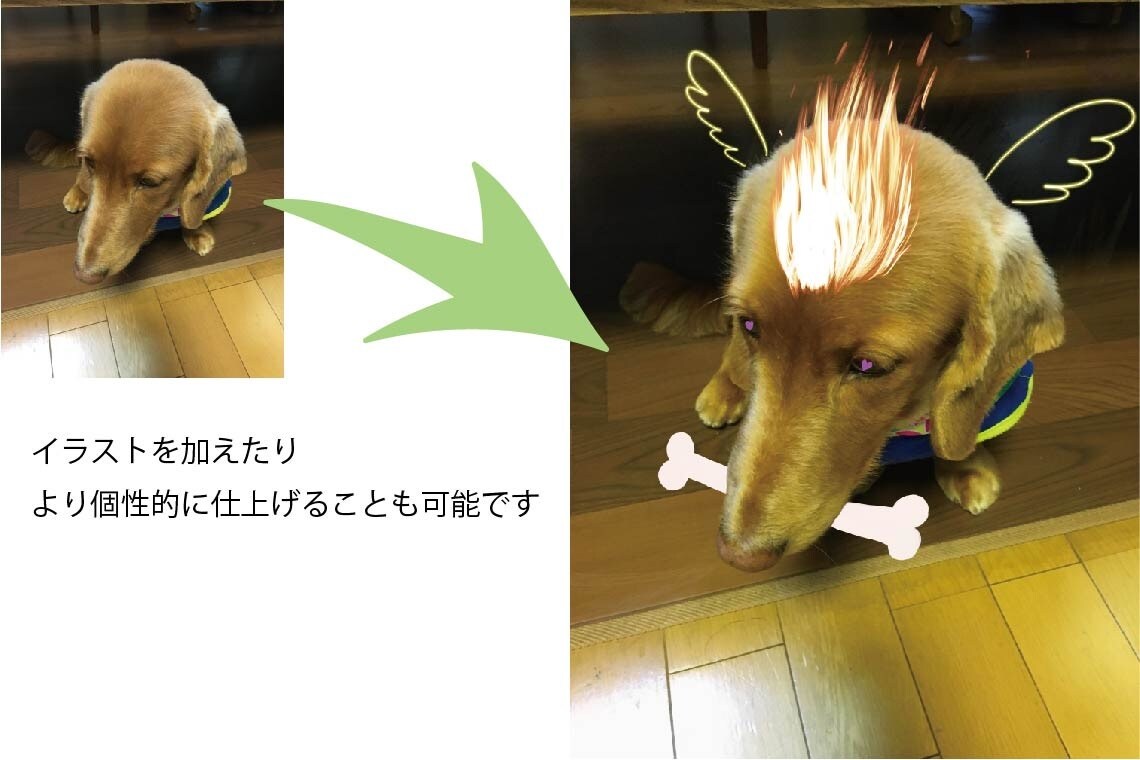 写真の気になるところを修正します 思い出をより色鮮やかに！理想的に！ イメージ3