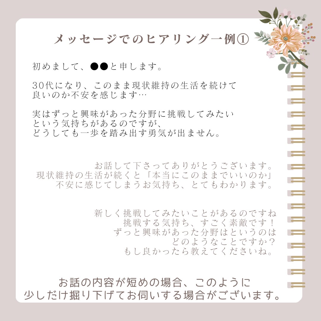 あなたの想いを聞いて、褒めレターにしてお届けします 「私、最近褒められてないなぁ…」と思っている方大歓迎！ イメージ2