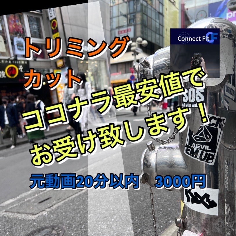 ココナラ最安値！あなたの動画を短くカットします あなたの動画を綺麗にカット！経験豊富なスタッフにお任せを！ イメージ1