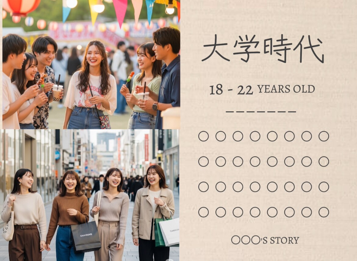 最短3日納品★ケツメイシのプロフィール動画作ります 低価格高品質！最大56枚の写真で沢山伝えたい方◎丸投げOK イメージ5