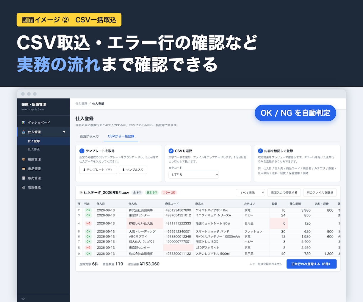 Webシステムのモックアップ作成します 動く画面で完成イメージを確認！無料で数画面お試しします。 イメージ3