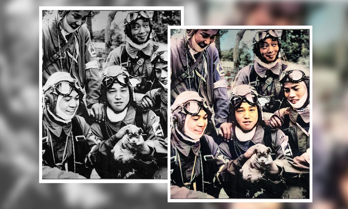 モノクロ写真のカラー化をします 色を加えて、過去の思い出をよみがえらせよう！ イメージ1