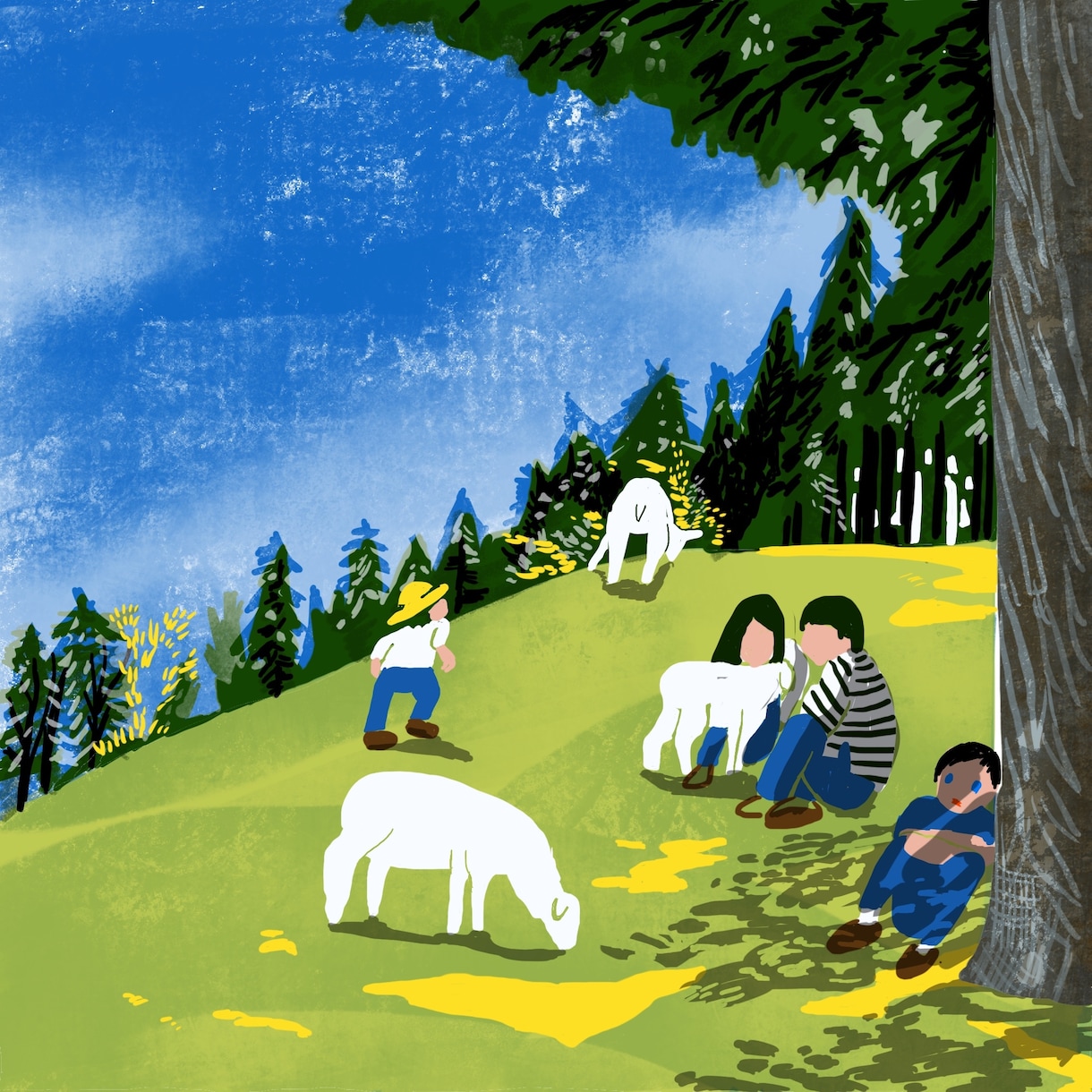 商用可☆温かいシンプルなイラスト描きます オリジナリティーのある手描きイラストを制作します。 イメージ6
