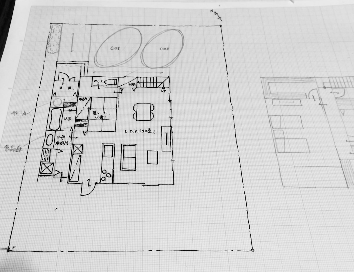新築プラン(平面図)作成します 建築士・インテリアコ・キッチンスペシャリストによる間取り作成 イメージ1