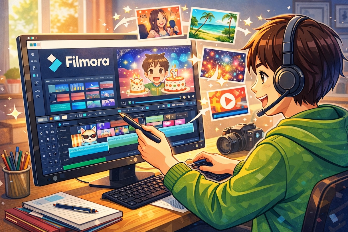 フィモーラ専門｜動画編集をゼロから丁寧に教えます 未経験の方でも、一から丁寧に教えますので安心して学べます！ イメージ4