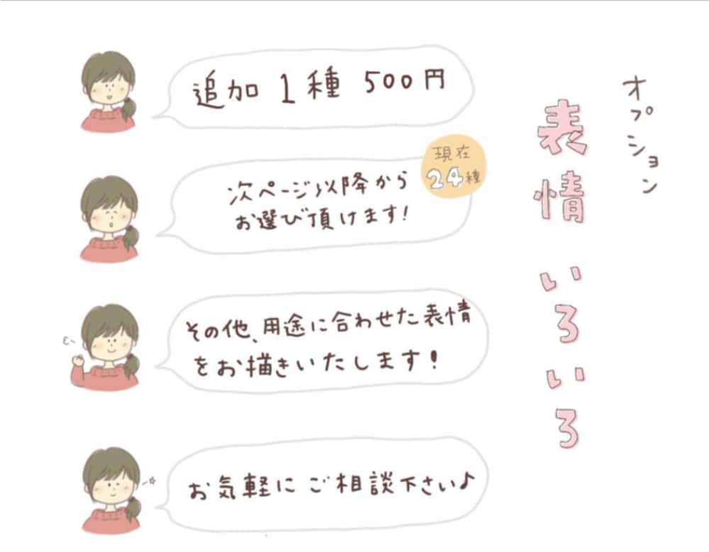 最短即日☆手書きで優しく親しみあるアイコン描きます ☆ブログSNS名刺YouTube★印刷可能★喜怒哀楽etc☆ イメージ7