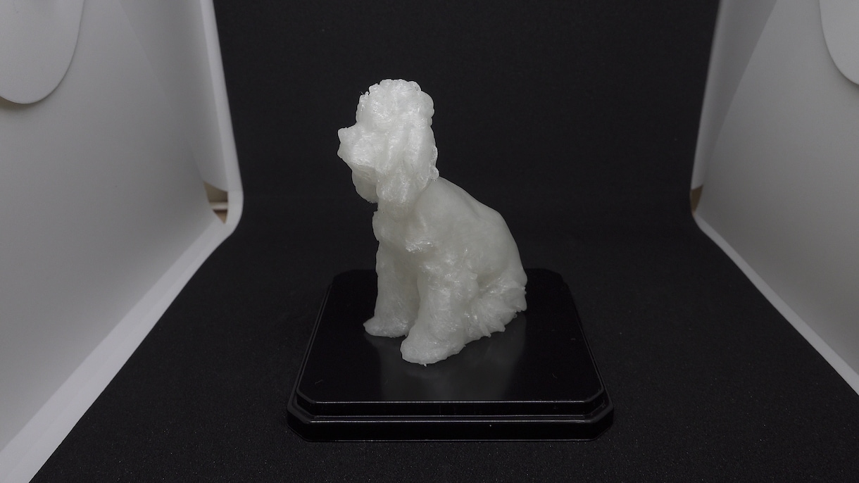 半透明のペットのフィギュア作ります 4月までのモニター価格販売中。オーダーメードで作成 イメージ1