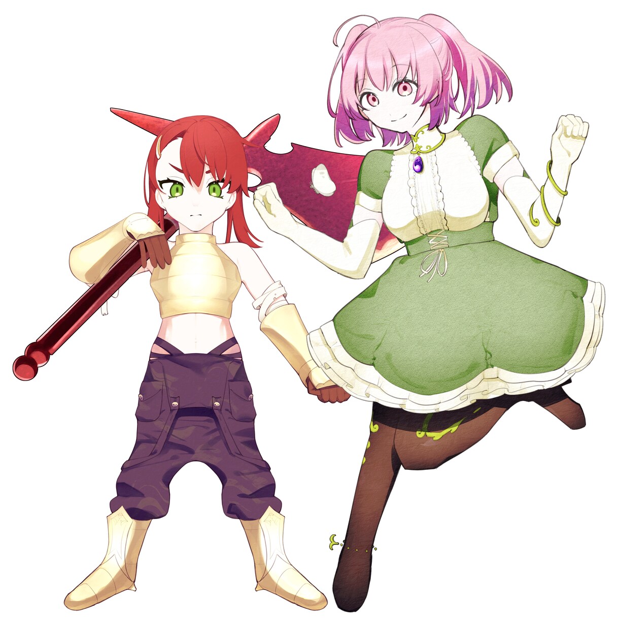 TRPG・配信用全身立ち絵を制作します あたなだけのキャラクターを作成します！ イメージ2