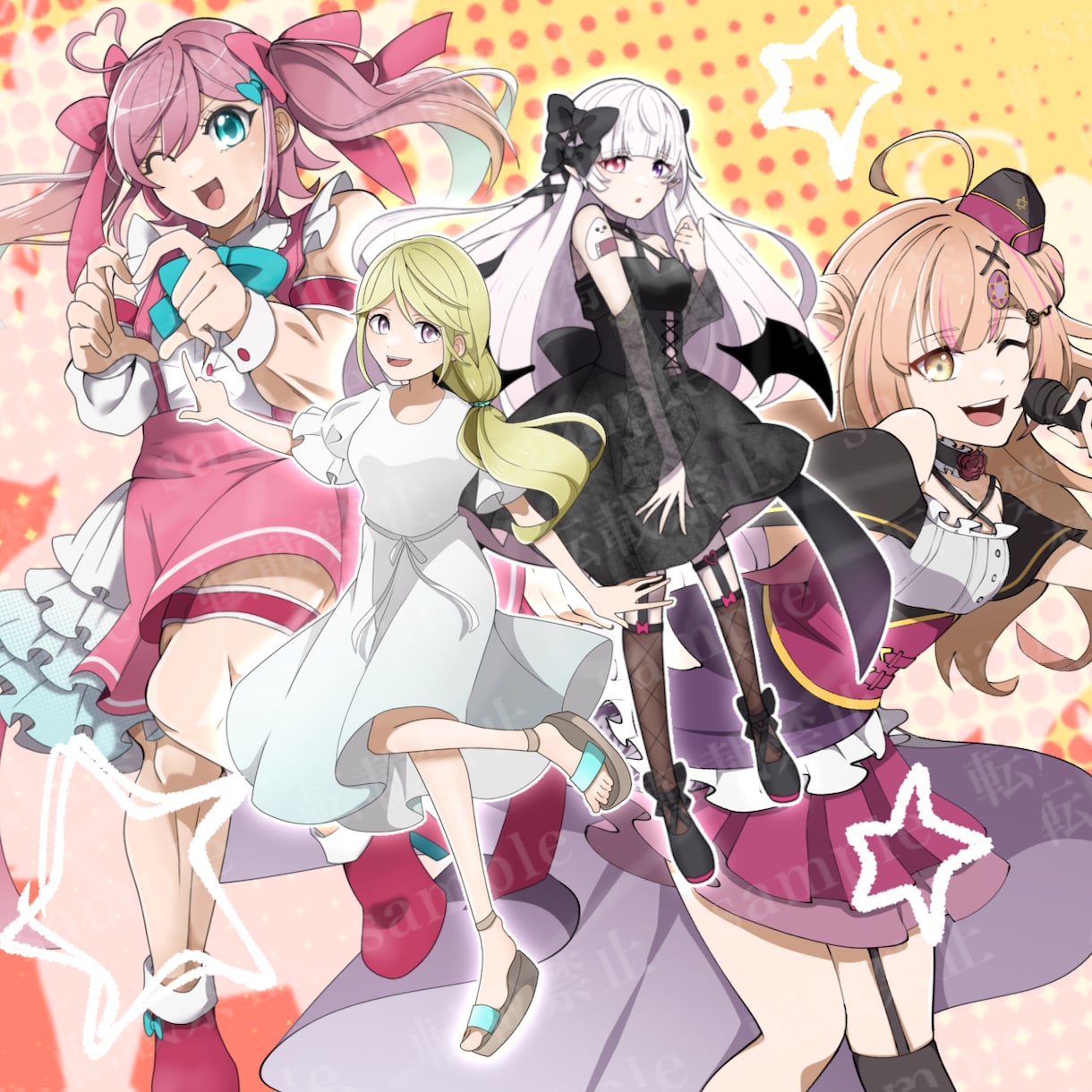 最速即日納品！イラスト描きます アイコン、立ち絵、一枚絵、カップルイラスト等幅広く対応！ イメージ5