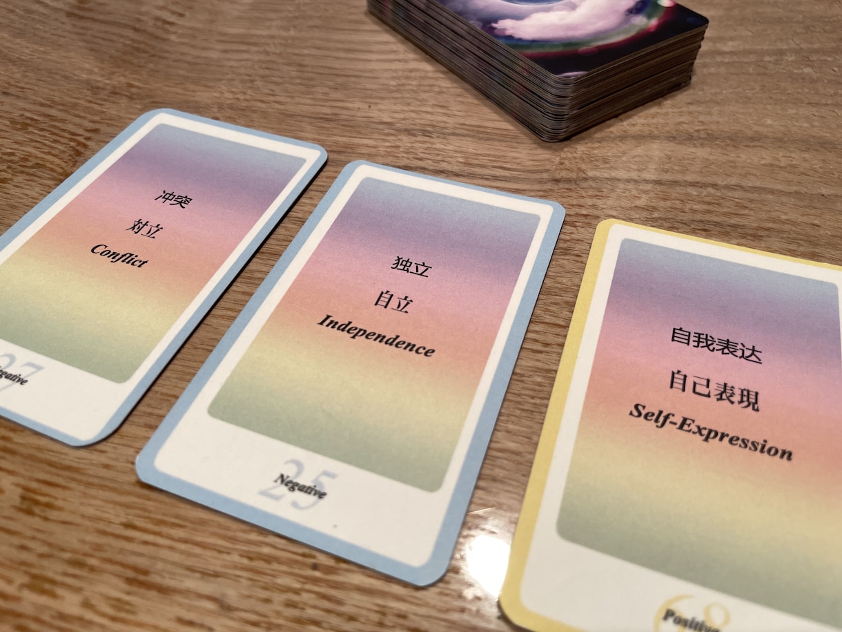 心理カードを使い、お悩み解決致します 驚くほど当たる心理カードセッション。あなたの未来の指針に！ イメージ1