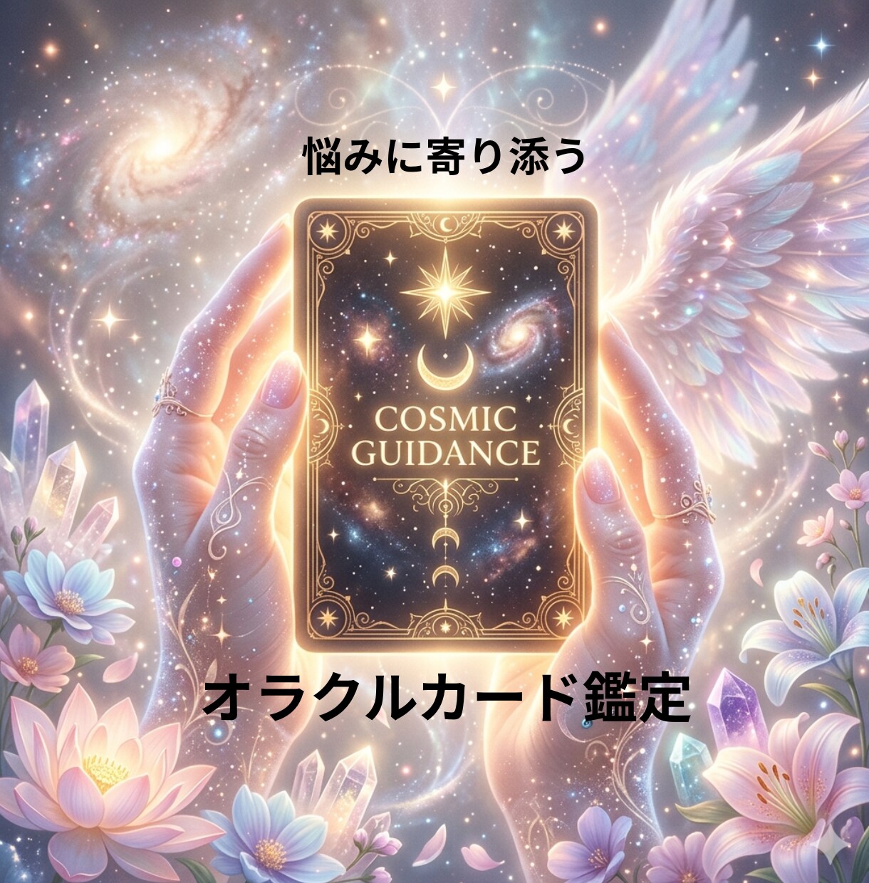 悩みに寄り添うオラクルカード鑑定します 高次元のメッセージで心を軽く導きます イメージ1