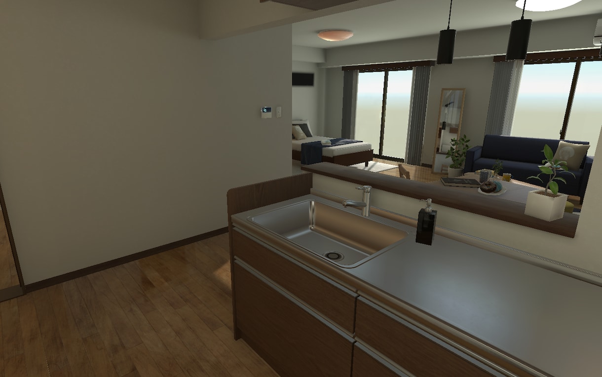 VRCHATで使えるオリジナルワールドお作りします VRCHATで自分だけのオリジナルワールドを持てる！！ イメージ1
