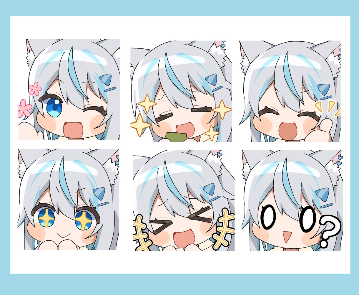 スタンプ用イラストお描きします 配信を盛り上げる可愛いイラストお描きします！ イメージ6