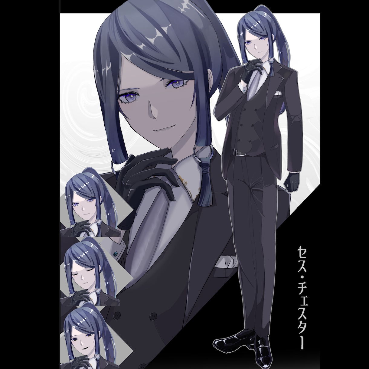長髪男子・お兄さんが得意で描きます TRPGや立ち絵、動画、MVなど イメージ6