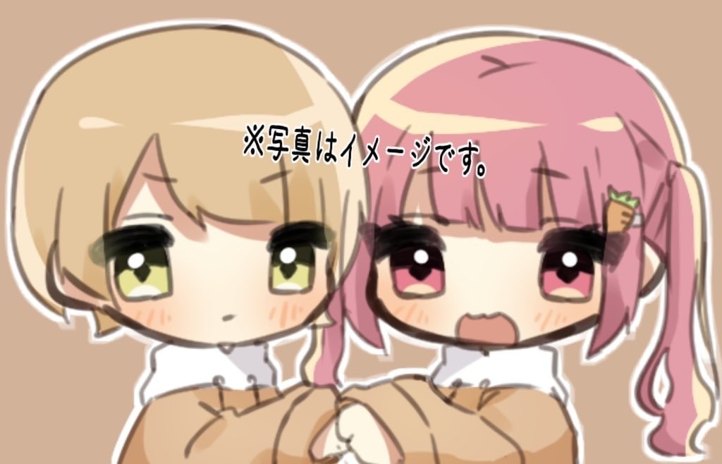 デフォルメペア画のみ！お描きします カップルや友達同士なんでも可能です！ イメージ5