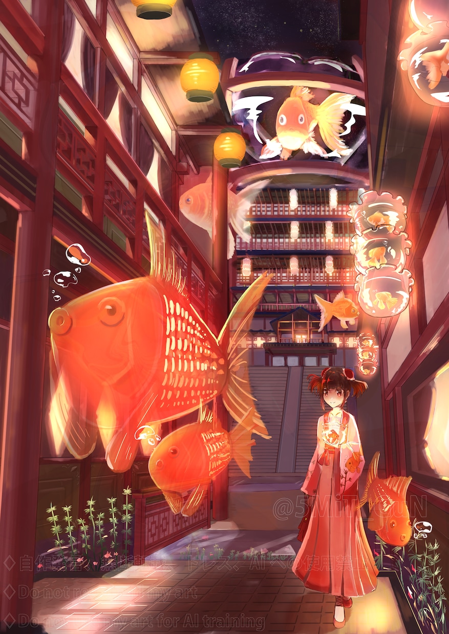 あなただけの世界！「背景付き一枚絵」制作します 世界観を大切に！SNSや配信にも！ イメージ5