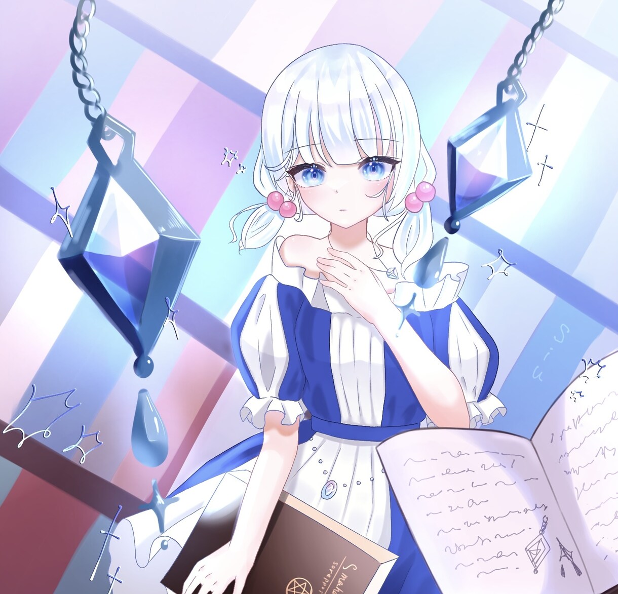 動画やアイコンなどに使えるイラストを描きます かわいい女の子のイラストを描きます イメージ8