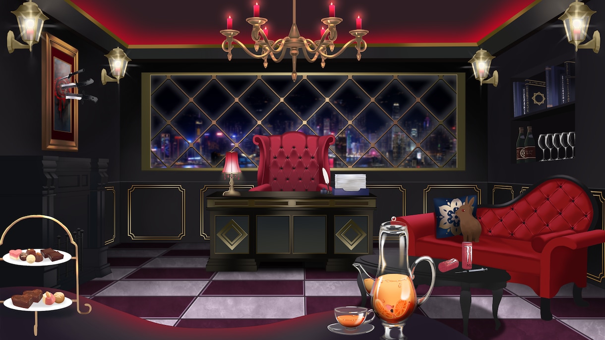 Vtuber向け┊配信部屋・背景を制作します 貴方の世界観をオーダーメイドで表現します！ イメージ4